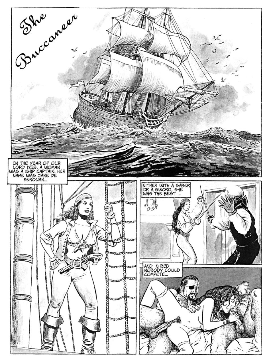 Пират при всех на корабле xxx