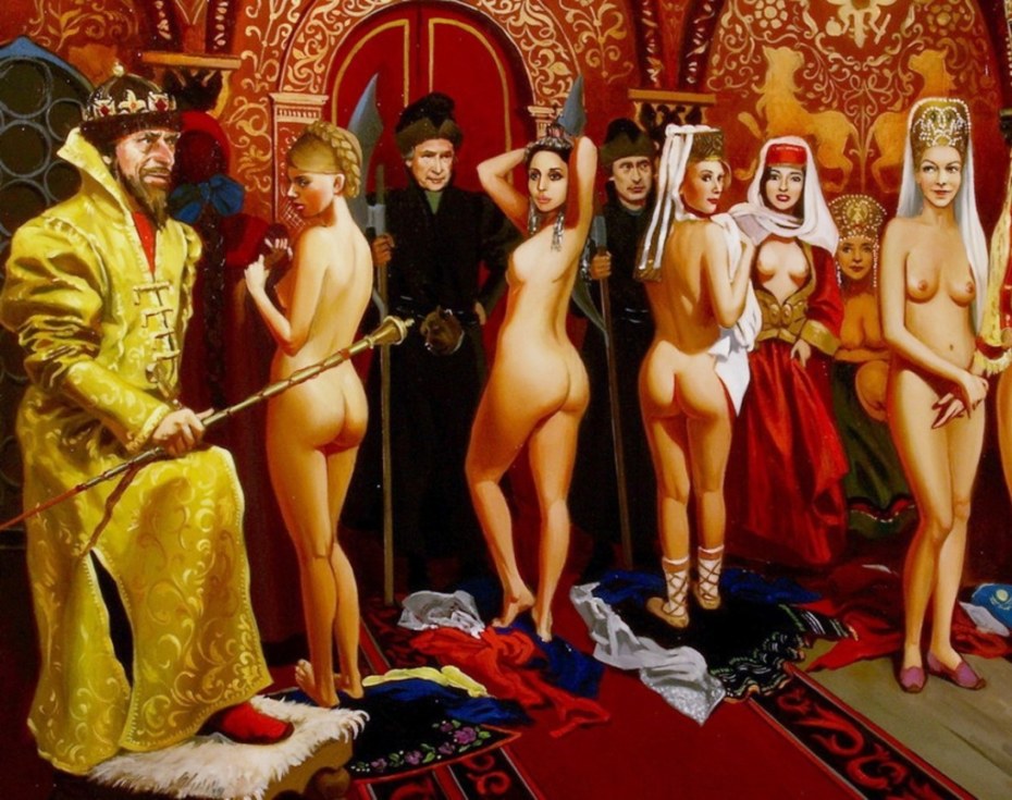 Голые девчонки в рабстве