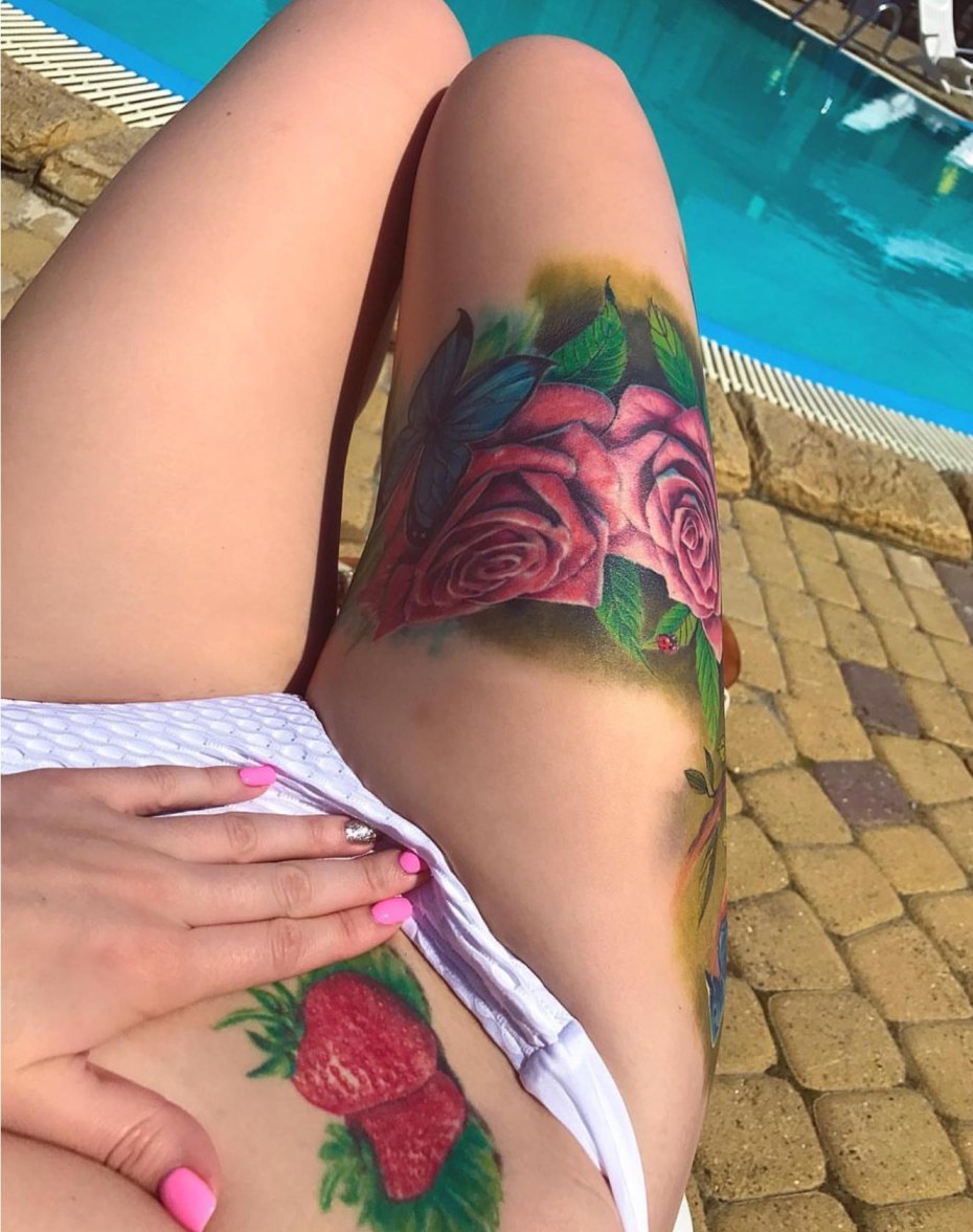 Софья Темникова тату