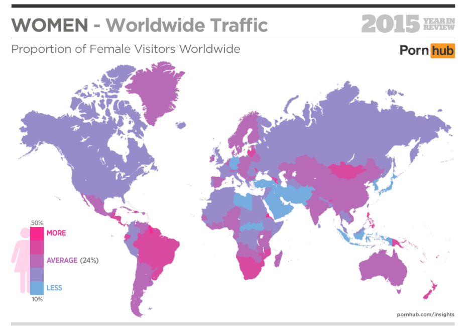 Статистика Порнхаб 2019