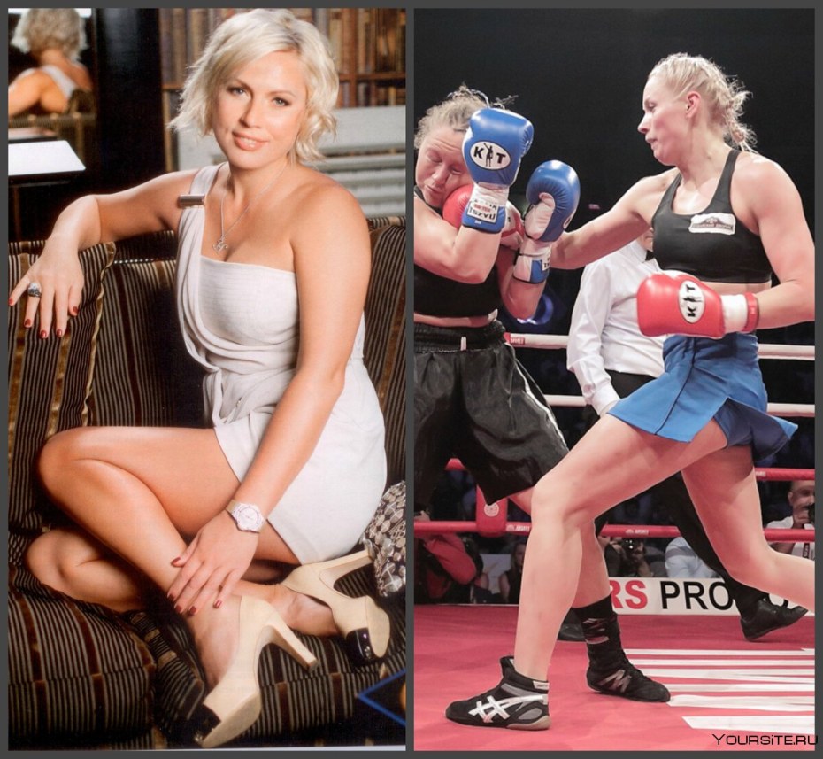 Русская боксерша Наталья Рагозина