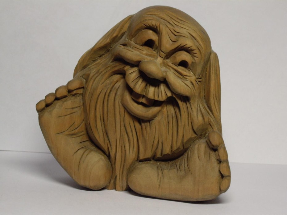 Резьба по дереву Домовой