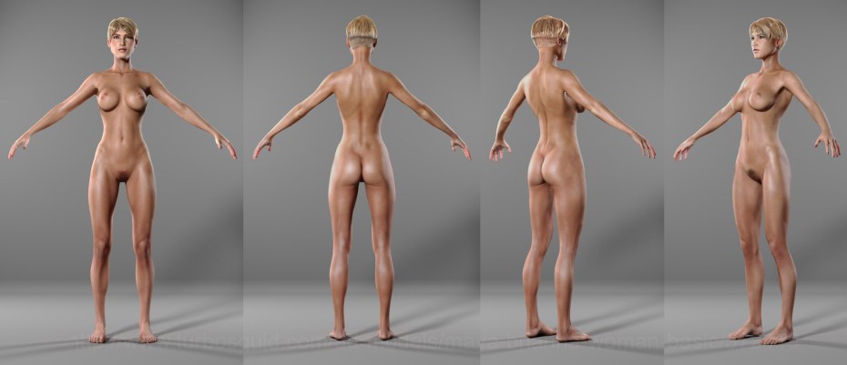 Моделирование голых женщин