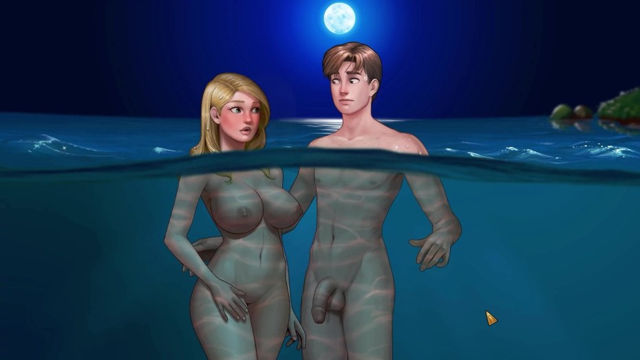 Красивый трах на берегу