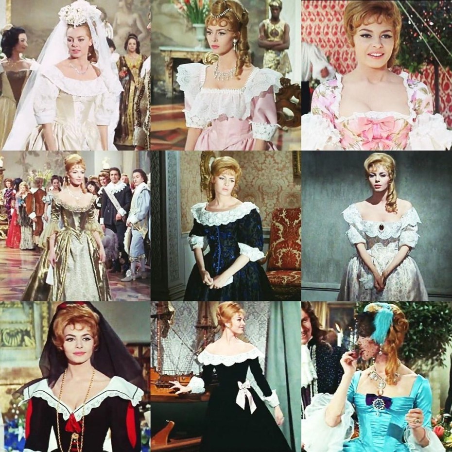 Платья Анжелики де Пейрак