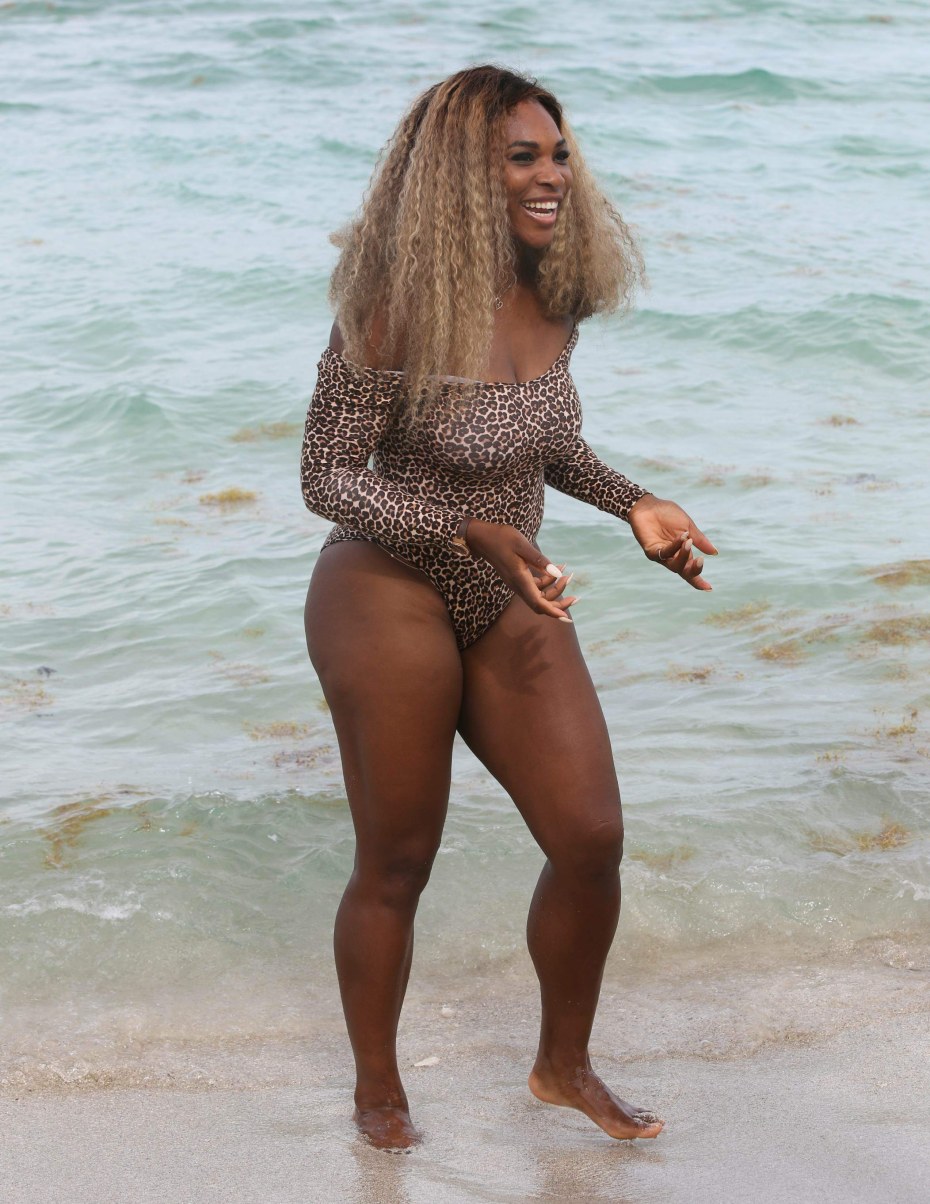 Винус Уильямс без трусов