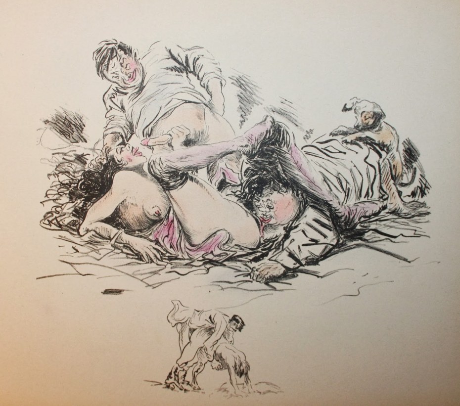 Скандальные эротические рисунки