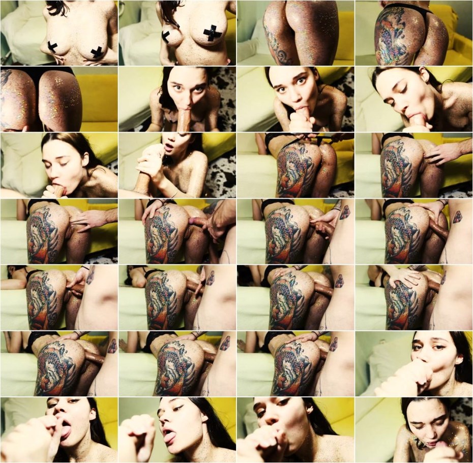 Katja Kean двойное проникновение