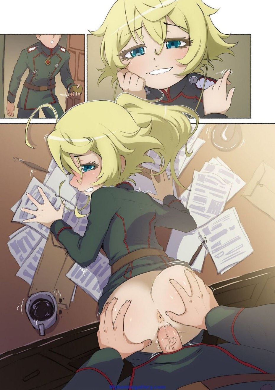 Виктория Youjo Senki хентай