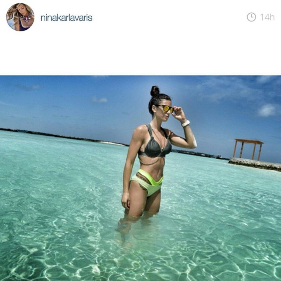 Шпанович Ивана в купальнике