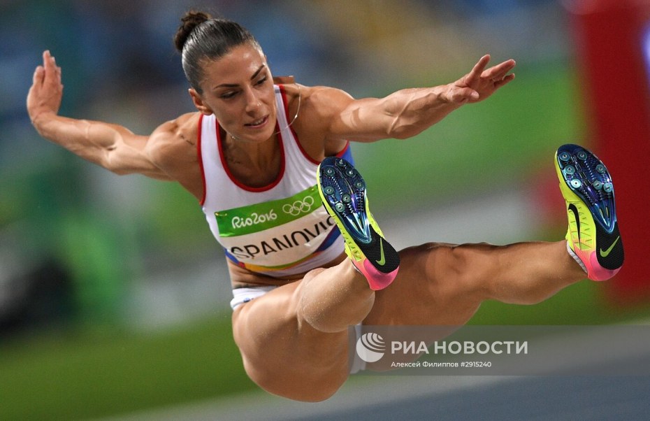 Ивана Шпанович легкая атлетика