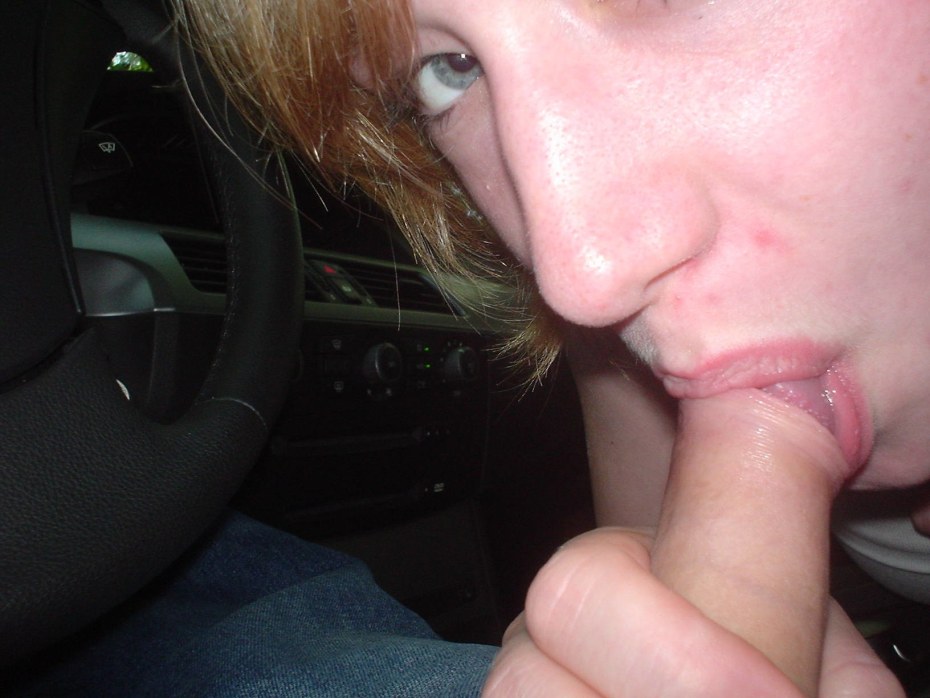 Любительский отсос в авто