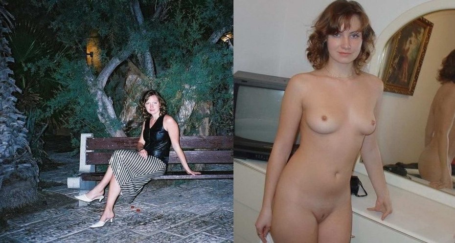 Женщина раздевается частное