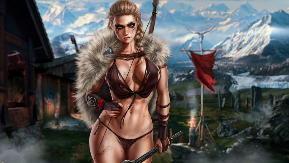 Девушка спит на парне