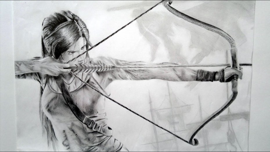 Томб Райдер футанари 3д