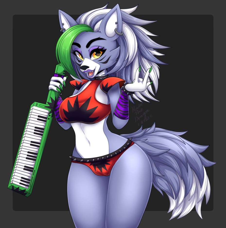 ФНАФ Роксана Вольф хентай