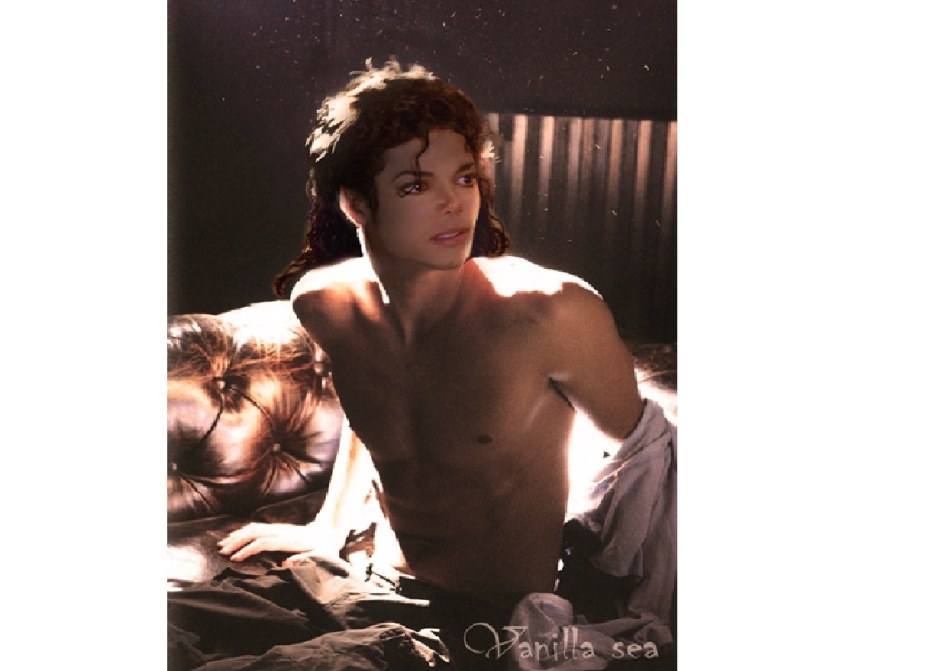 Майкл Джексон голый