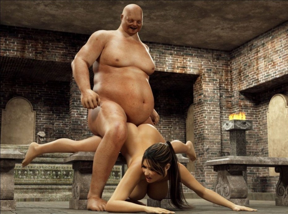 Голая женщина гигант комикс