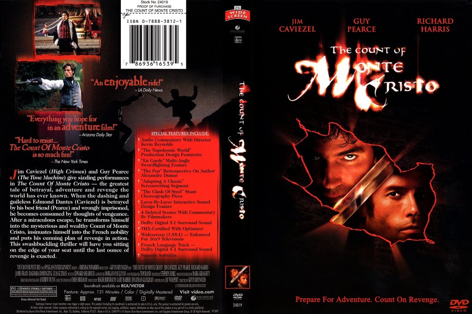 The count of Monte Cristo 2002