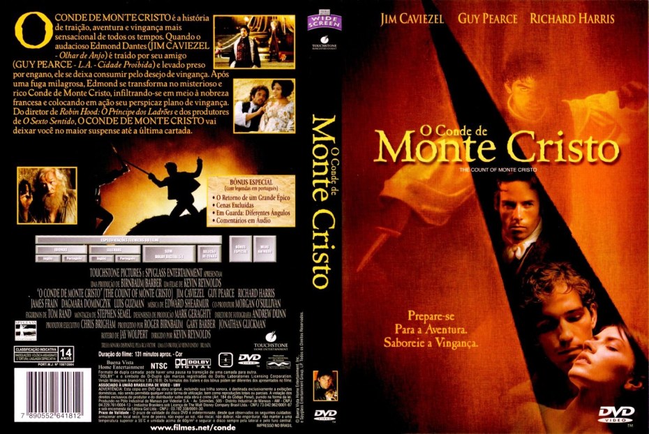 Граф Монте Кристо двд