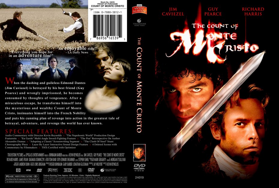 The count of Monte Cristo 2002 постеры