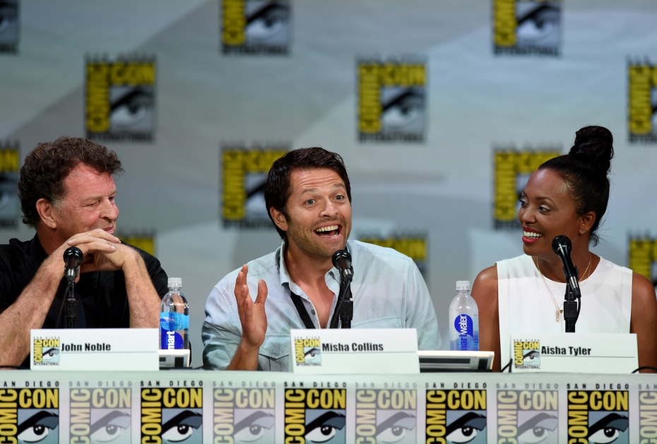 Миша Коллинз молодой торс