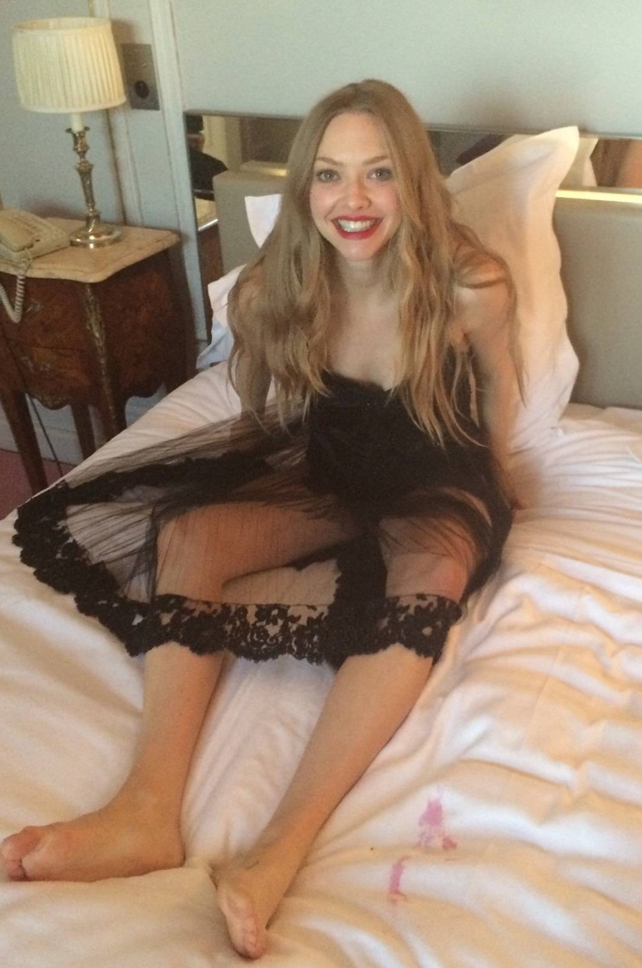 Аманда Сейфрид слитое