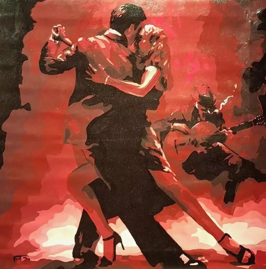 Картина по номерам танго