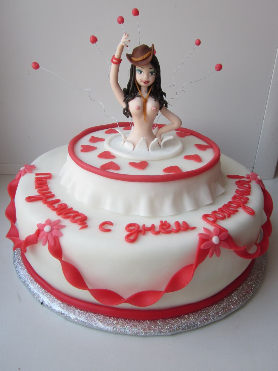 Торт со стриптизёром