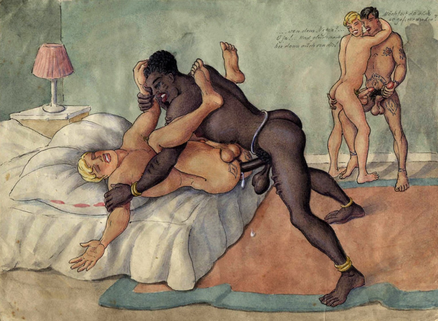 эротика в рисунках гей фото 103