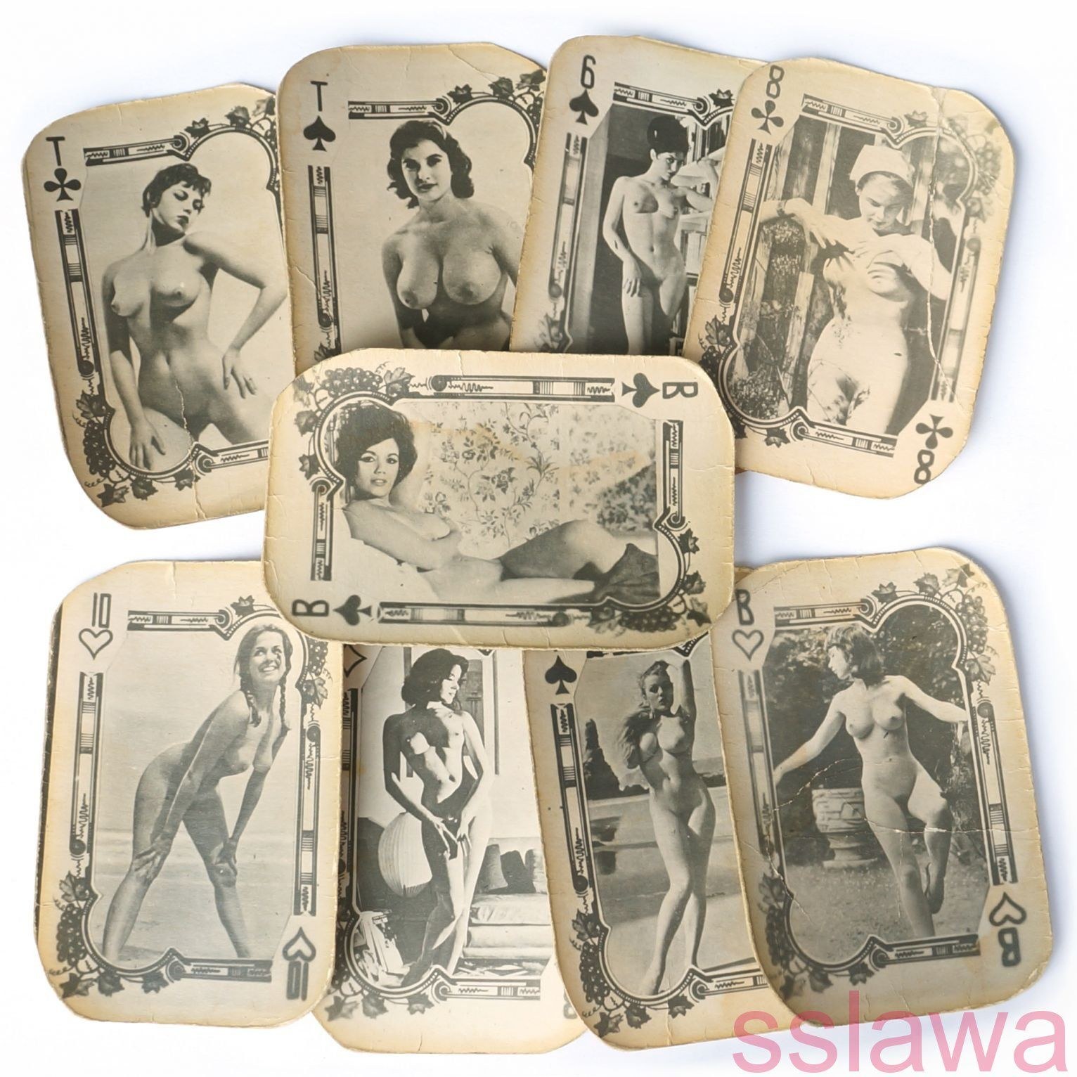 старые игральные карты с голыми бабами фото 12