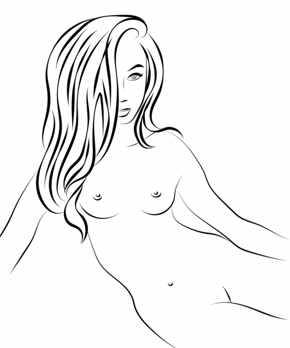 эротические рисунки голых женщин фото 105